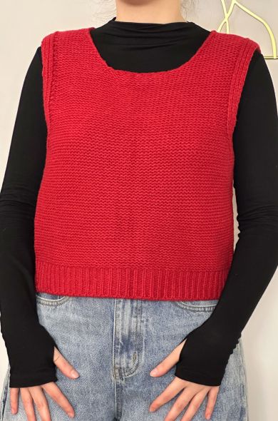 Gilet in maglia
