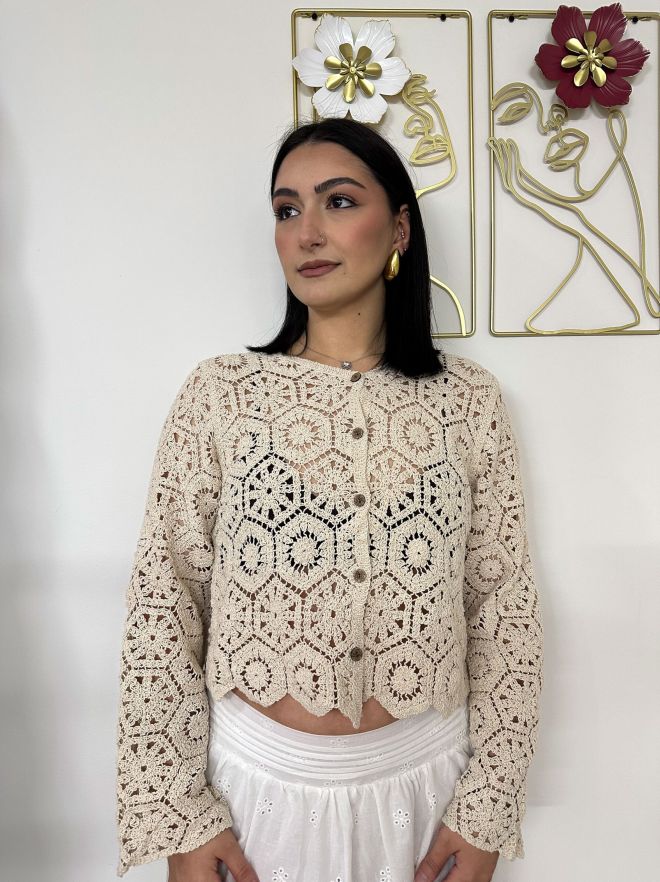 Cardigan crochet