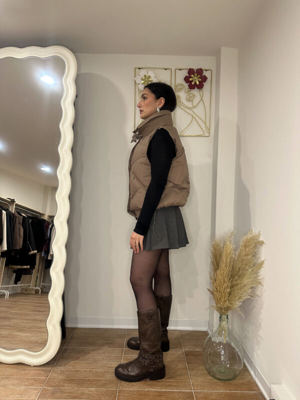 Gilet collo alto - immagine 2