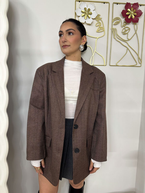 Blazer marrone - immagine 2