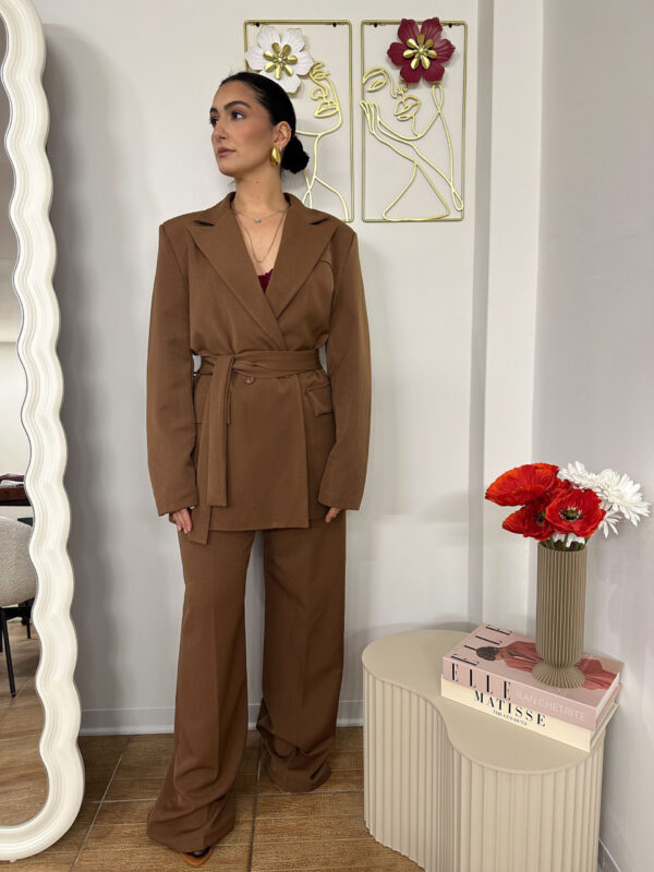 Tailleur marrone - immagine 2