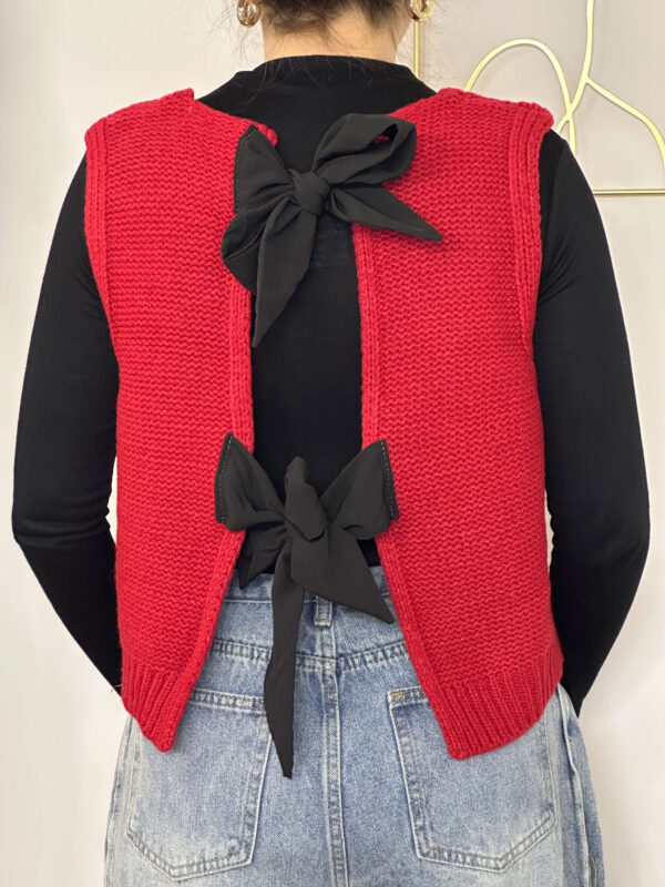Gilet in maglia - immagine 2