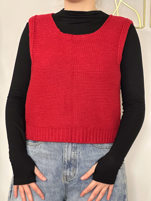 Gilet in maglia