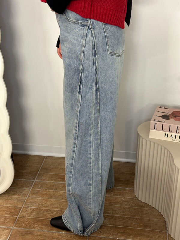 Jeans con piega - immagine 2