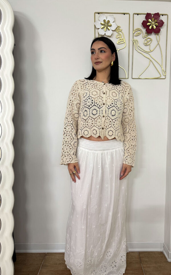Cardigan crochet - immagine 2
